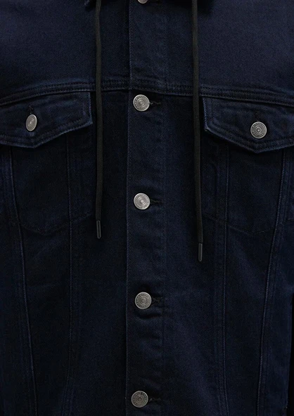 M0112808-90770 MAVİ BRANDON DENİM ALL CEKET - Resim 9