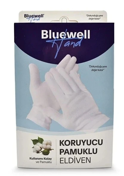 Bluewell Koruyucu Pamuklu Egzama Eldiveni Small ürün görseli 1