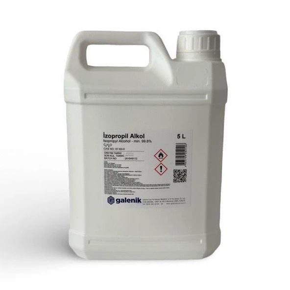 Galenik İzopropil Alkol 99,8 % 5 lt ürün görseli