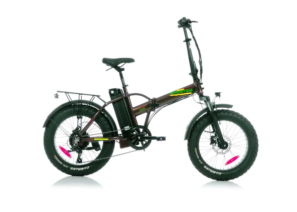 Corelli Broster Valco 20 42 Folding Fat Elektrikli Bisiklet Metalik kahve ürün görseli