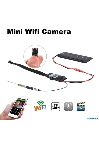 1080p Ip Modül Full Hd Wifi Kamera Güvenlik Bakıcı Kamerası ürün görseli