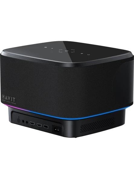 Havit PJ300 Plus 550 Lümen Full HD Wi-Fi Android Projeksiyon Cihazı - Resim 3