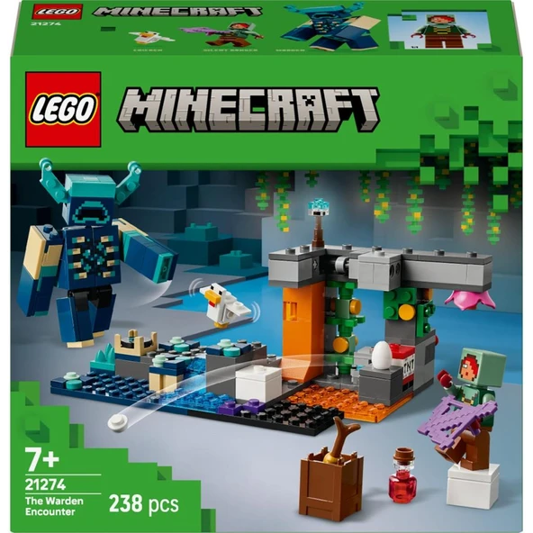 LEGO 21274  Minecraft® Bekçi Karşılaşması - Resim 3