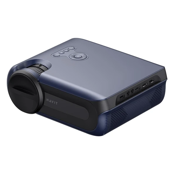 Havit PJ209 Prime Sapphire Full Hd 1080p Projeksiyon Cihazı - 350 Ansi, Wifi Görüntü Aktarımı 5g - Resim 2