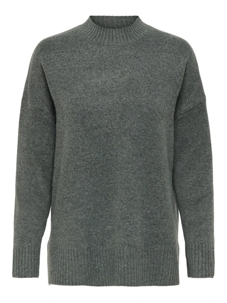 15352853 ONLHAZEL LS HIGHNECK OVERS PULL KNT NOOS ürün görseli