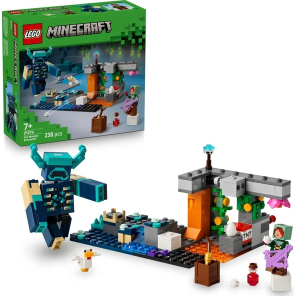 LEGO 21274  Minecraft® Bekçi Karşılaşması ürün görseli 1