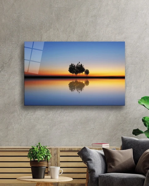 Doğa Manzara Cam Tablo 4mm Dayanıklı Temperli Cam - Resim 10