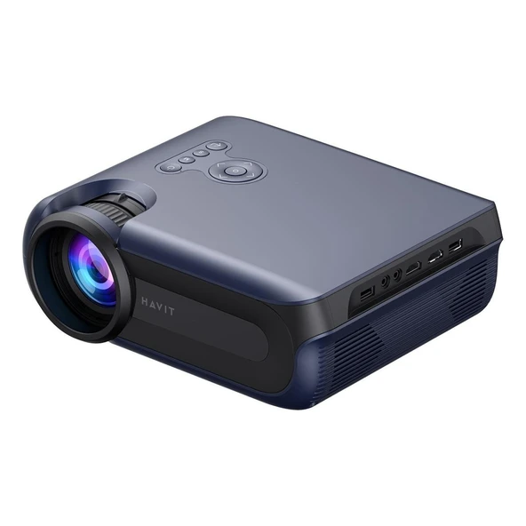 Havit PJ209 Prime Sapphire Full Hd 1080p Projeksiyon Cihazı - 350 Ansi, Wifi Görüntü Aktarımı 5g ürün görseli