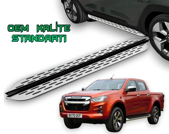 ISUZU D MAX 2020 2021 2022 2023 2024 2025 2026 Araca Özel Yan Basamak ürün görseli 1
