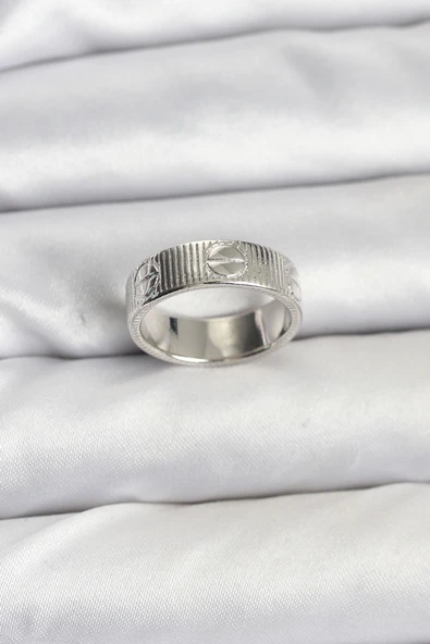 Gümüş Renk Model Kadın Yüzük - EBJ251115W38358 ürün görseli