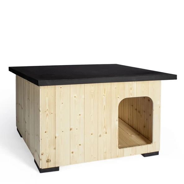 Doggi̇e Barka Model Ahşap Köpek Kulübesi̇ XL ürün görseli