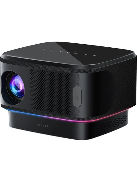 Havit PJ300 Plus 550 Lümen Full HD Wi-Fi Android Projeksiyon Cihazı - Resim 2