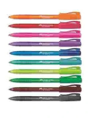 Faber Castell Cx Colour Tükenmez Kalem 1.0 Turuncu 247015 ürün görseli 1