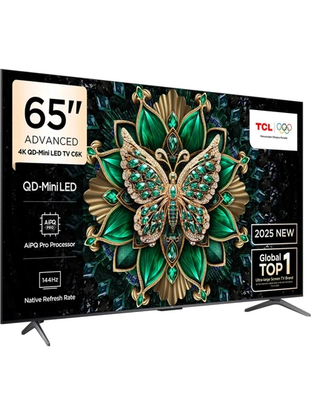 TCL 65C6K 4K Ultra HD 65" 165 Ekran Uydu Alıcılı Google Smart MiniLED TV - Resim 2