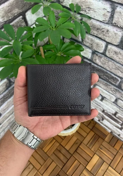 Guard Kahverengi  Hakiki Deri Tek Pisotlu Klasik Model Yatay Erkek Cüzdan - GRD251115WT1115 ürün görseli