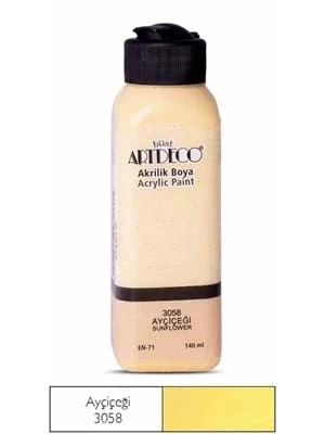 Artdeco 140 Ml Akrilik Boya Ayçiçeği 70r-3058 ürün görseli