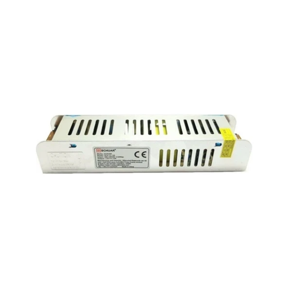 12 Volt 8.5 Amper Metal Slim Kasa 100 Watt Adaptör ürün görseli