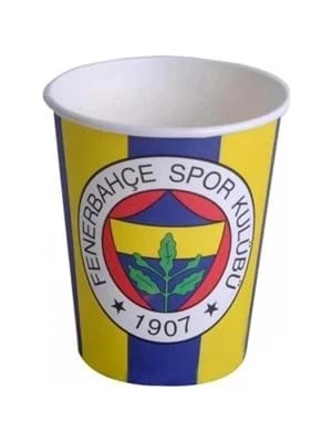 Nedi Karton Bardak Lisanslı 8 Li Fenerbahçe 2074 ürün görseli 1