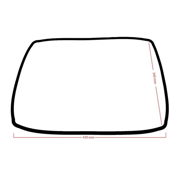 Franke Fırın Kapak Contası 44x34 cm ürün görseli 1