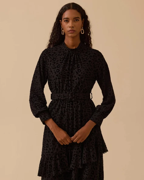 10002521311009 SCL ŞIK ELBİSE - Resim 5