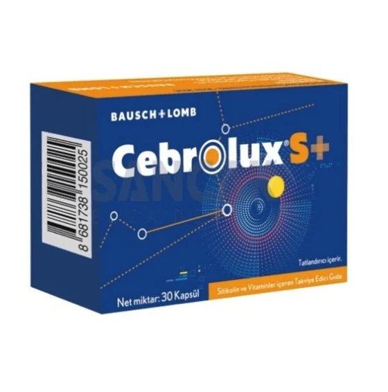 Cebrolux S+ Sitikolin Vitamin 30 Kapsül ürün görseli 1