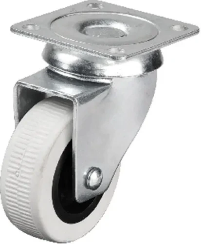 331 - 50x20 Mm Çift Bilyalı Tablalı Teker 4 Adet ürün görseli