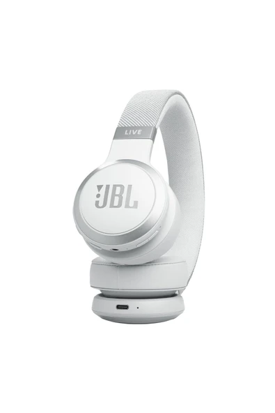 JBL Live 670NC Beyaz Kulak Üstü Bluetooth Kulaklık - Resim 3