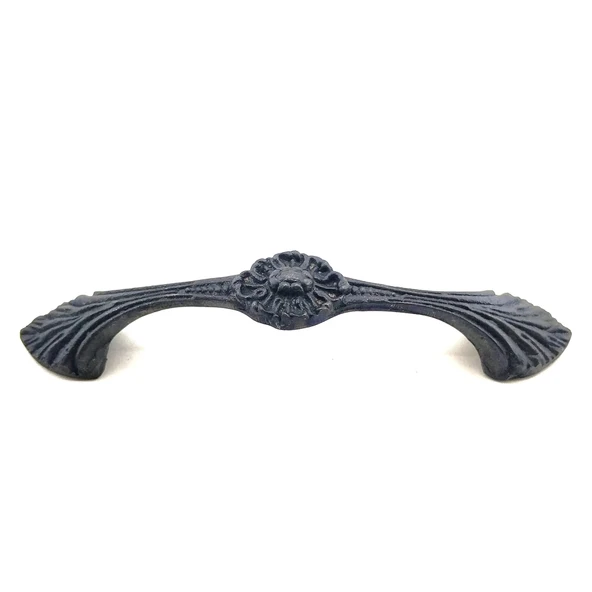 Antika Tarz Dekoratif Pirinç Göz Mobilya Kulbu - 21x127 Mm, Oksit ürün görseli