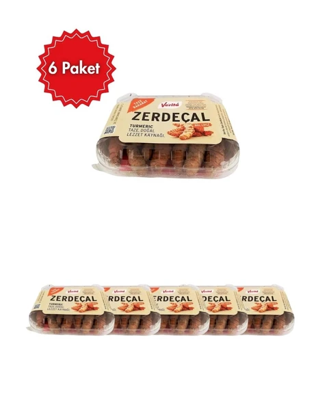 Verita Taze Kök Zerdeçal 100 gr 6'lı Avantaj Paketi (Toplam 600 gr) ürün görseli