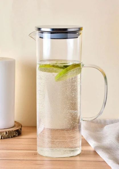 İzmir Borosilikat Cam Sürahi - 1200 ML ürün görseli