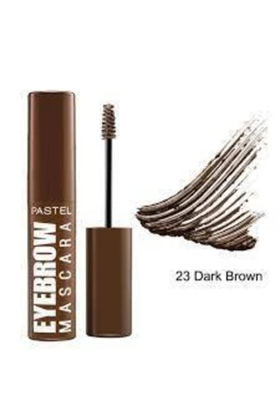 Eyebrow Maskara Rimel Dark Brown Koyu Kahve 23 Numara - Resim 2