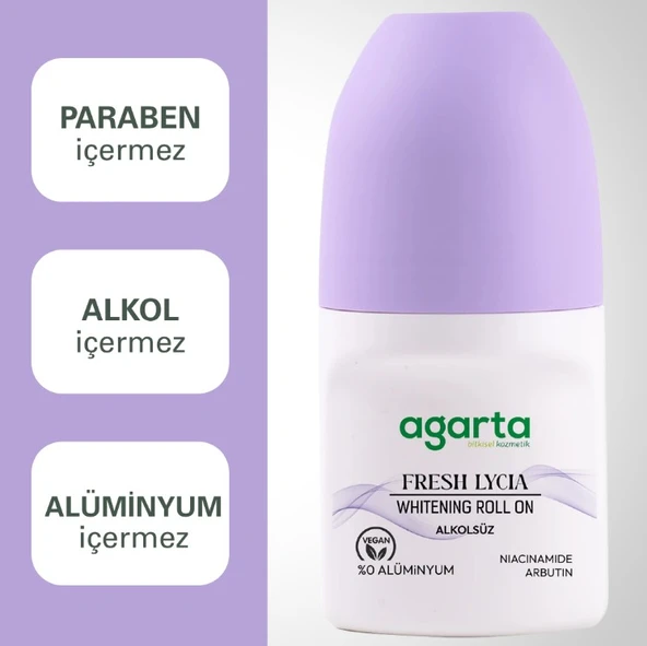 Agarta Doğal RollOn Fresh Lycia 50 ml ürün görseli