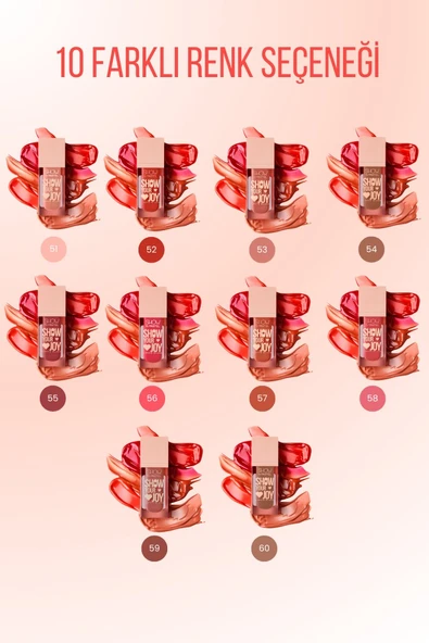Show Your Joy Liquid Blush 57 Likit Allık - Resim 6