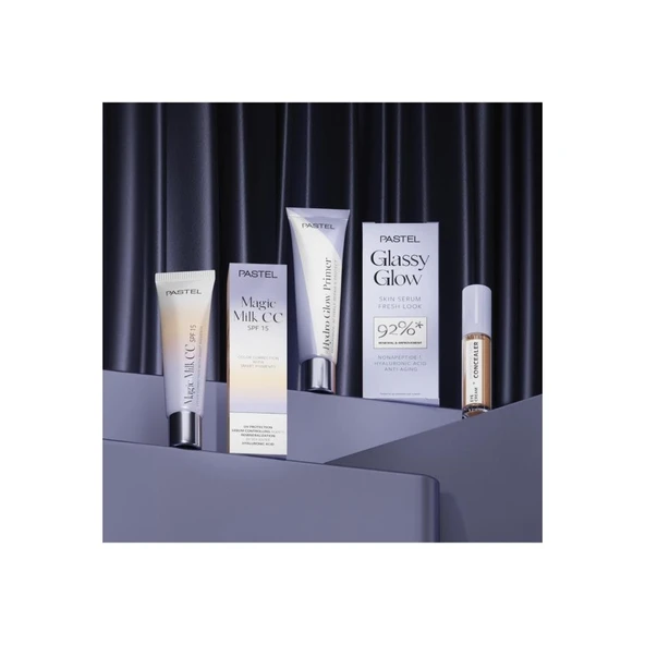 Eye Cream + Hydrating Satin Concealer 63 – Jel Formüllü, Yüksek Kapatıcı ve 24 Saat Nemlendirici Aydınlatıcı, 4.3 ml - Resim 5