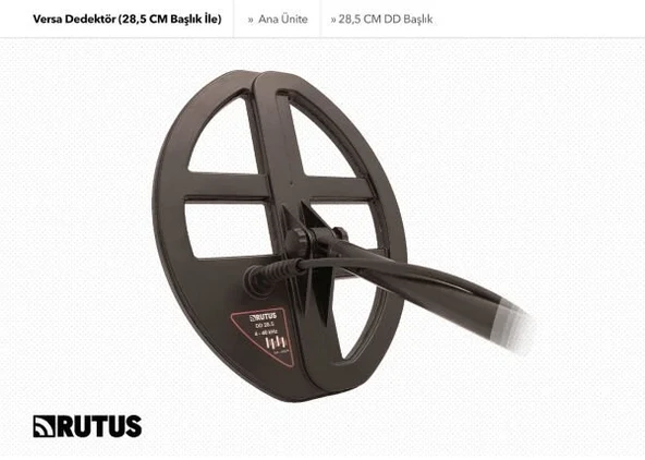Rutus Versa Dedektör (28,5CM DD Başlık İle) - Resim 2