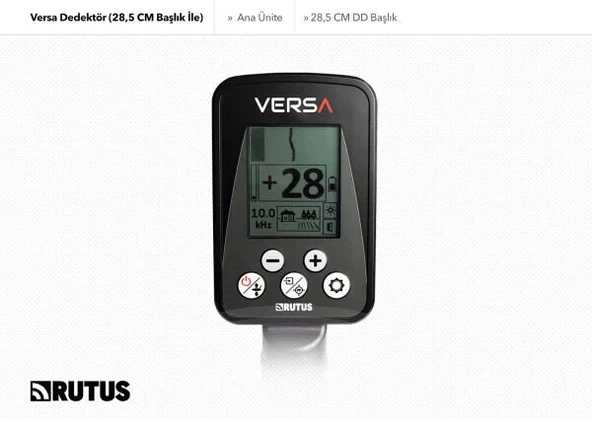Rutus Versa Dedektör (28,5CM DD Başlık İle) - Resim 3