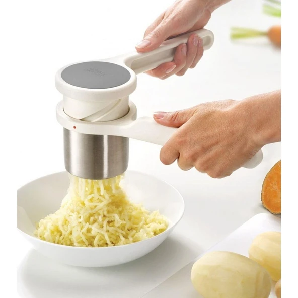 Joseph Joseph Helix Patates Ezeceği -Beyaz - Resim 4