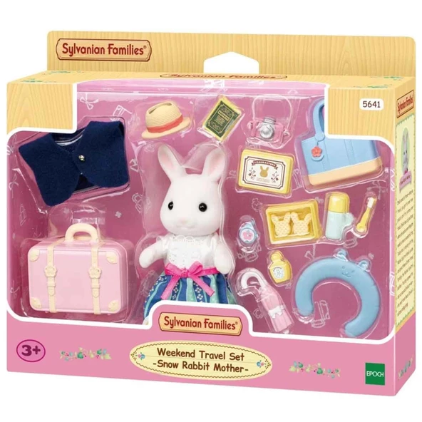 Sylvanian Families Hafta Sonu Seyahat Seti Kar Tavşanı Anne 5641 - Resim 3
