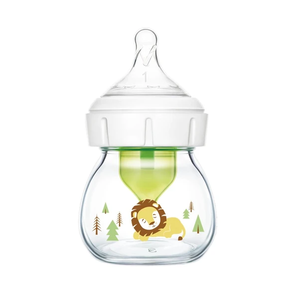 Dr Brown's Geniş Ağız Anti Kolik Options+ Cam Biberon 60 ml ürün görseli