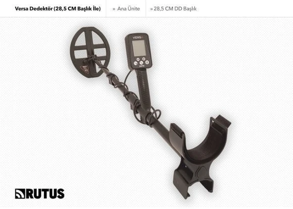 Rutus Versa Dedektör (28,5CM DD Başlık İle) ürün görseli 1