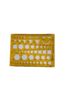 Artscholar Teknik Çizim Geometrik Şekiller Şablonu Gb3433 ürün görseli 1