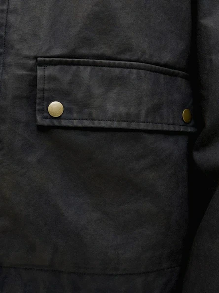 Jack Jones Bedford Waxed Erkek Ceket 12287647 - Resim 7