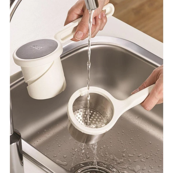 Joseph Joseph Helix Patates Ezeceği -Beyaz - Resim 3