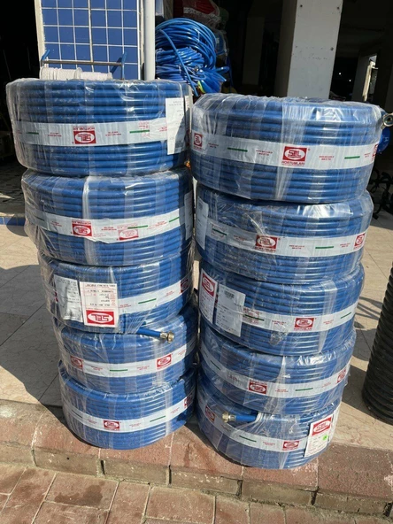 Sel 8 mm 150 mt Basınçlı İlaçlama Hortumu Pres Başlıklı - Resim 4