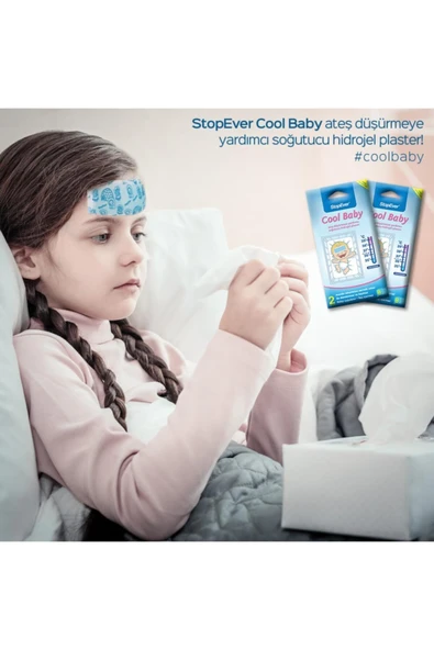 Stopever Cool Baby Ateş Düşürücü Bant 2'li - Resim 5