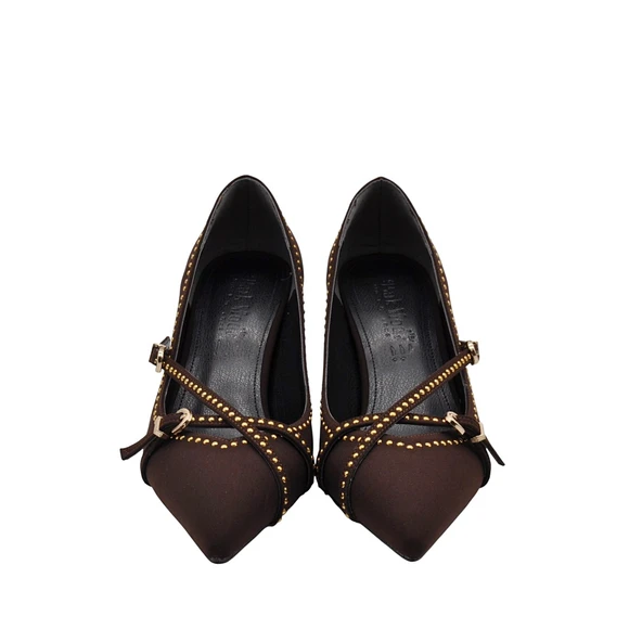 ERDEMLER  PM492 K1750 KADIN STİLETTO AYAKKABI - Resim 9