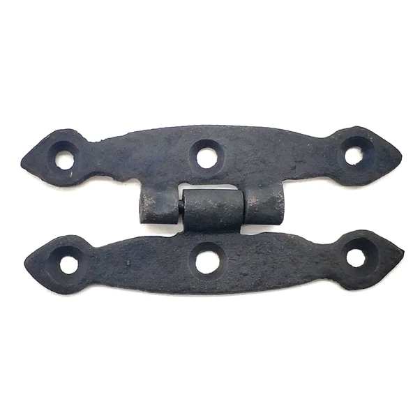 Antika Tarz Dekoratif Pirinç Dar Menteşe - 75x39 Mm, Oksit ürün görseli