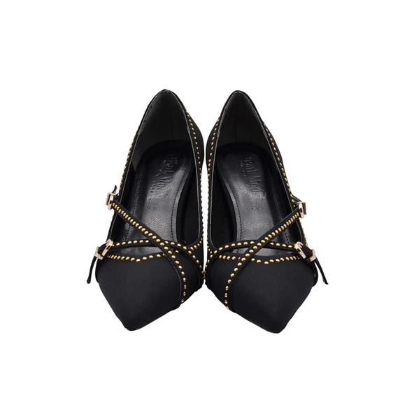 ERDEMLER  PM492 K1750 KADIN STİLETTO AYAKKABI - Resim 4