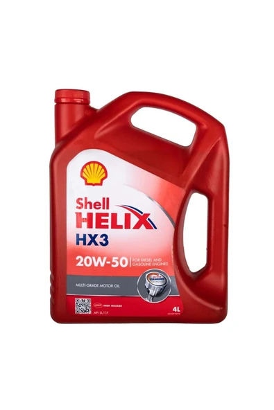 Shell Helix Hx3 20w-50 4 Lt Motor Yağı Ü.t. 2024 ürün görseli