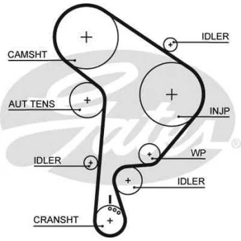 Vw Triger Kayısı - Ct1044 (141 Dis) - Gts 5559xs ürün görseli 1